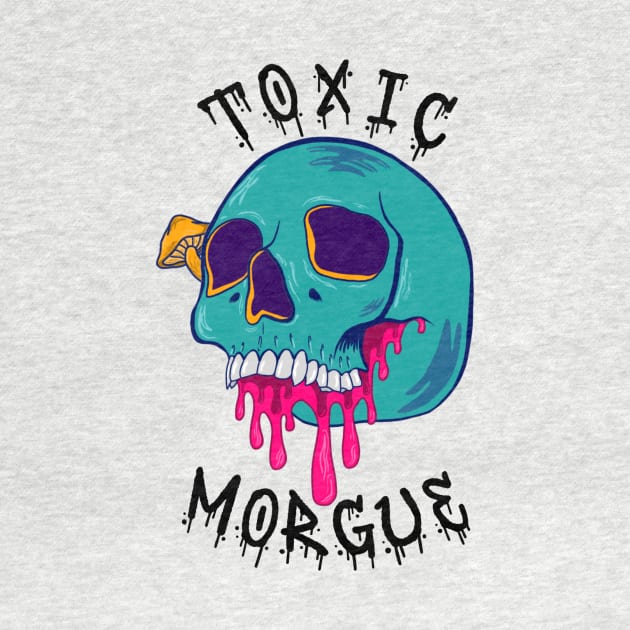 dripping skull by ToxicMorgue